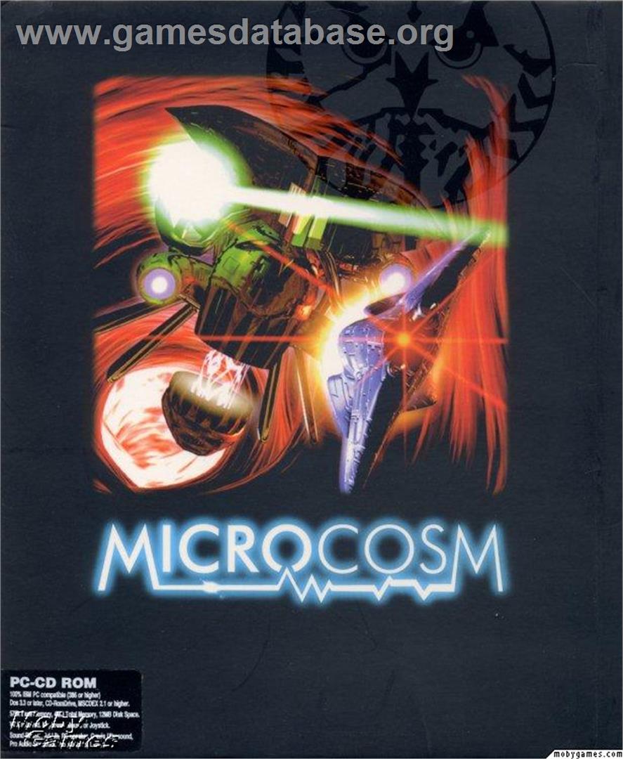 Microcosm - Microsoft DOS - Artwork - Box