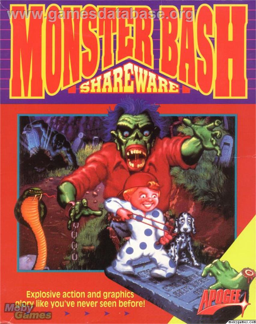 Monster Bash - Microsoft DOS - Artwork - Box