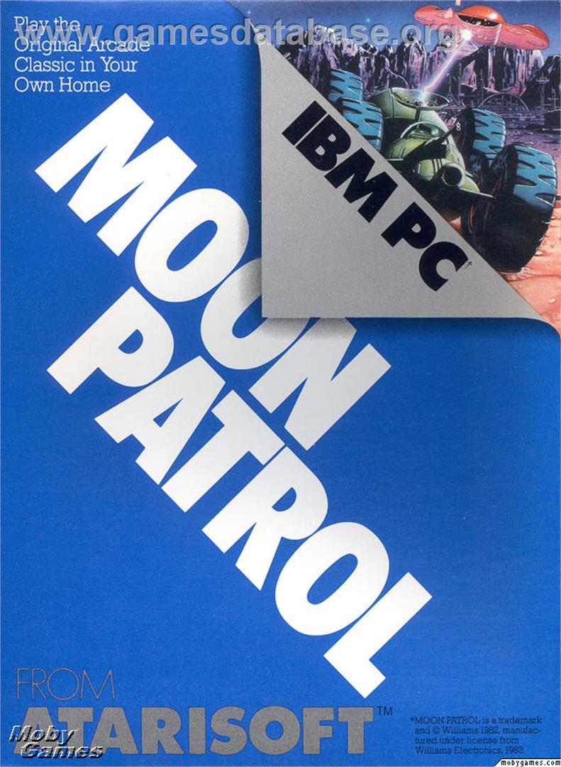 Moon Patrol - Microsoft DOS - Artwork - Box