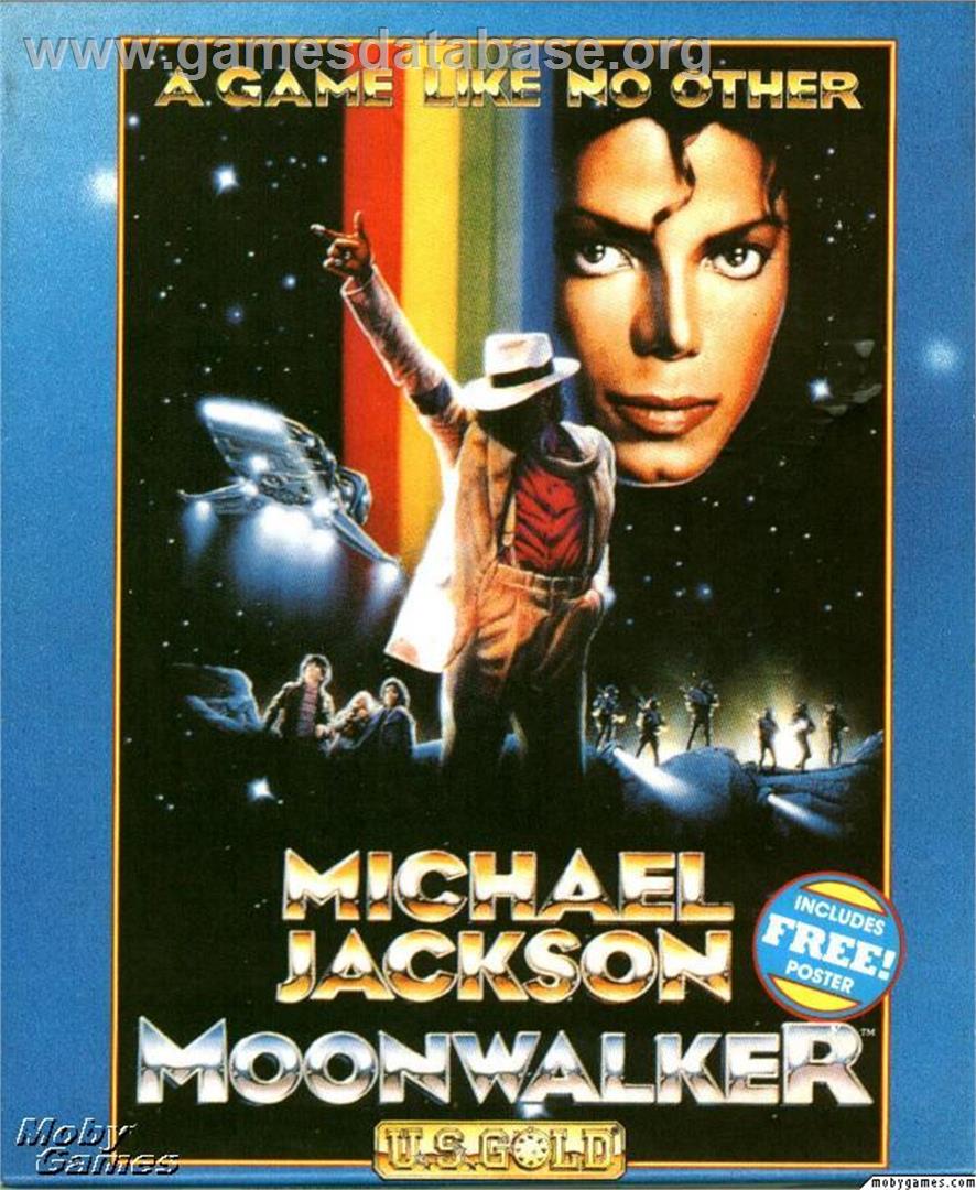 Moonwalker - Microsoft DOS - Artwork - Box