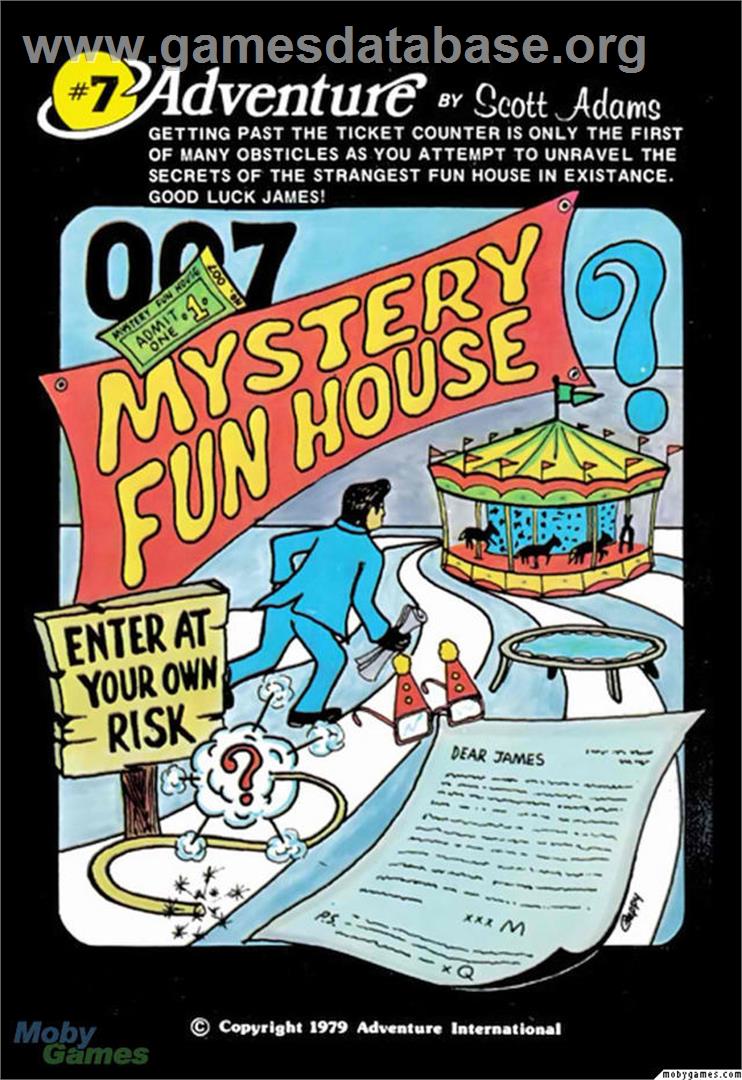 Mystery Fun House - Microsoft DOS - Artwork - Box