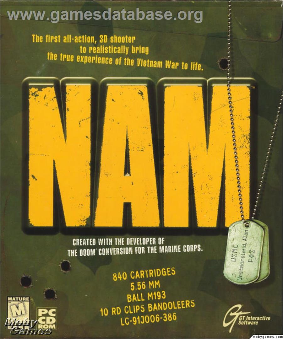 NAM - Microsoft DOS - Artwork - Box