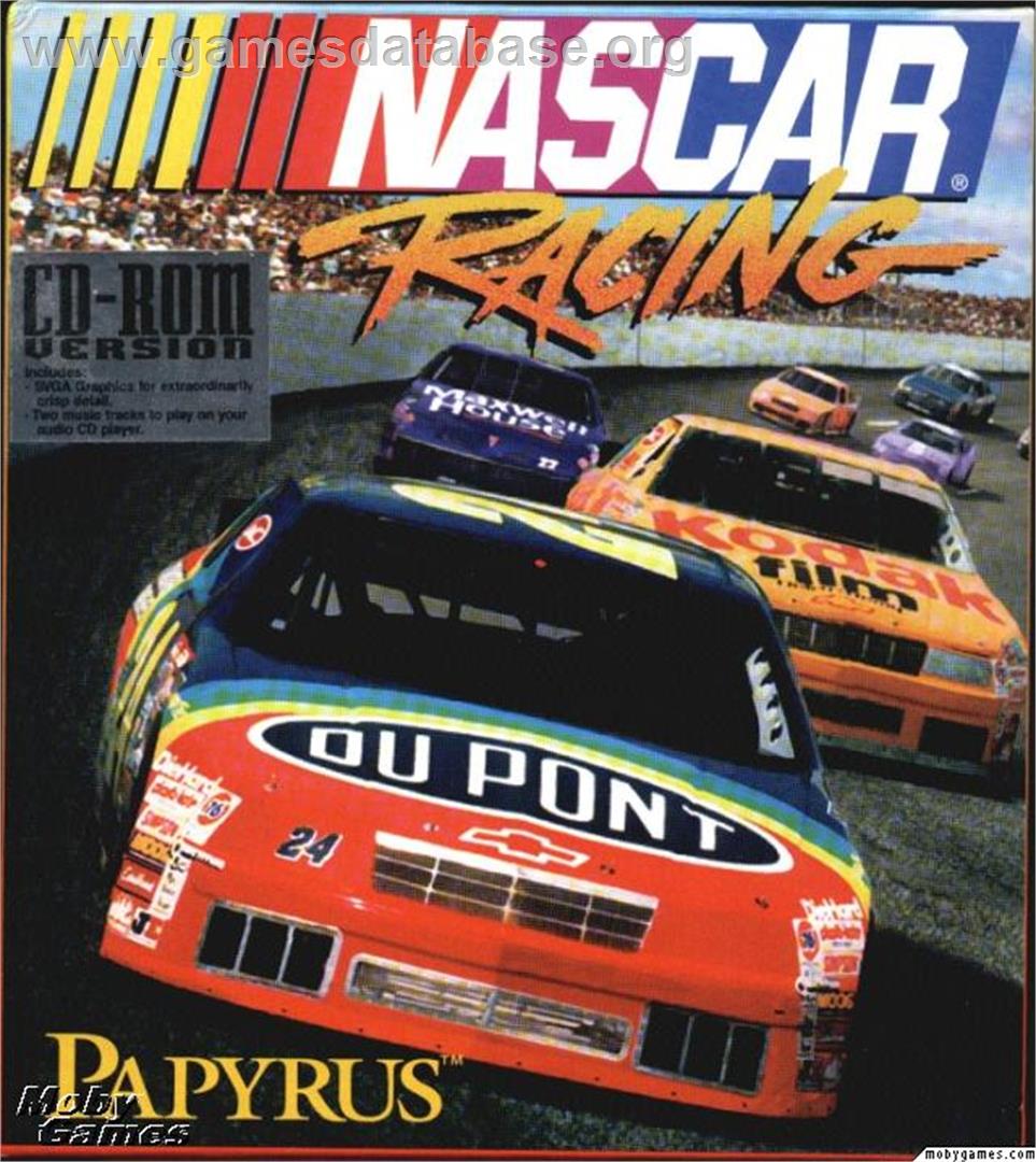 NASCAR Racing - Microsoft DOS - Artwork - Box