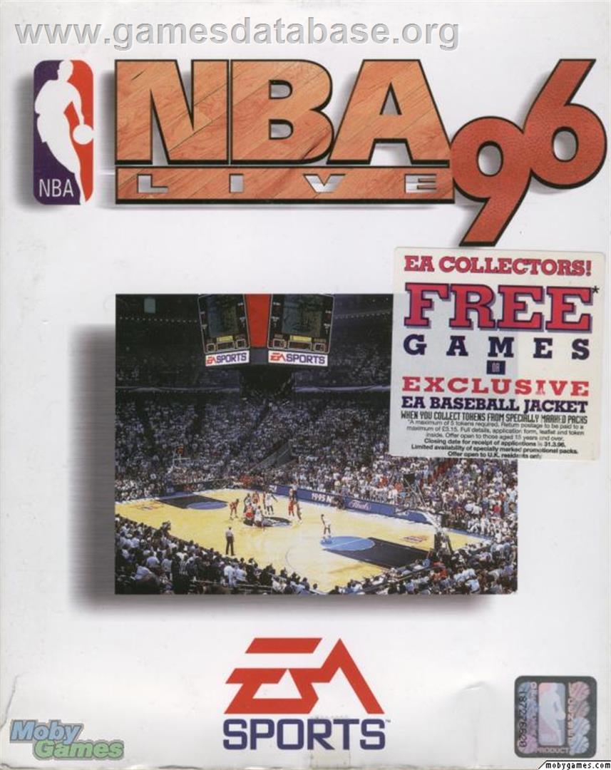 NBA Live 96 - Microsoft DOS - Artwork - Box