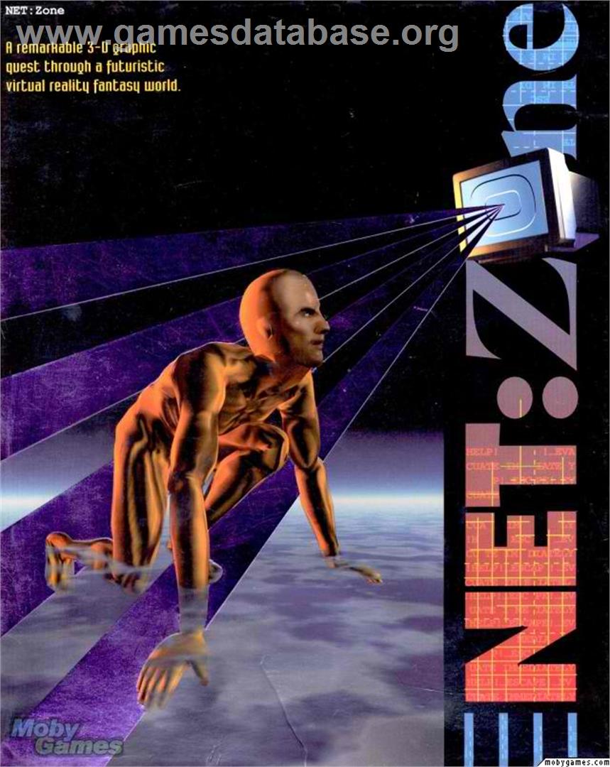 NET Zone - Microsoft DOS - Artwork - Box