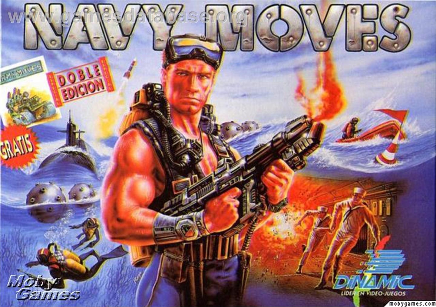 Navy Moves - Microsoft DOS - Artwork - Box