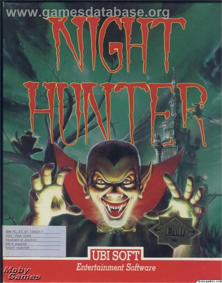 NightHunter - Microsoft DOS - Artwork - Box