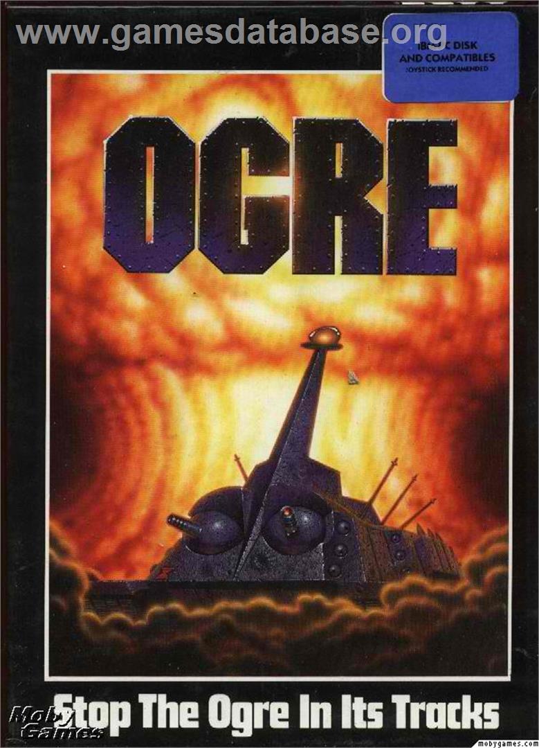 Ogre - Microsoft DOS - Artwork - Box