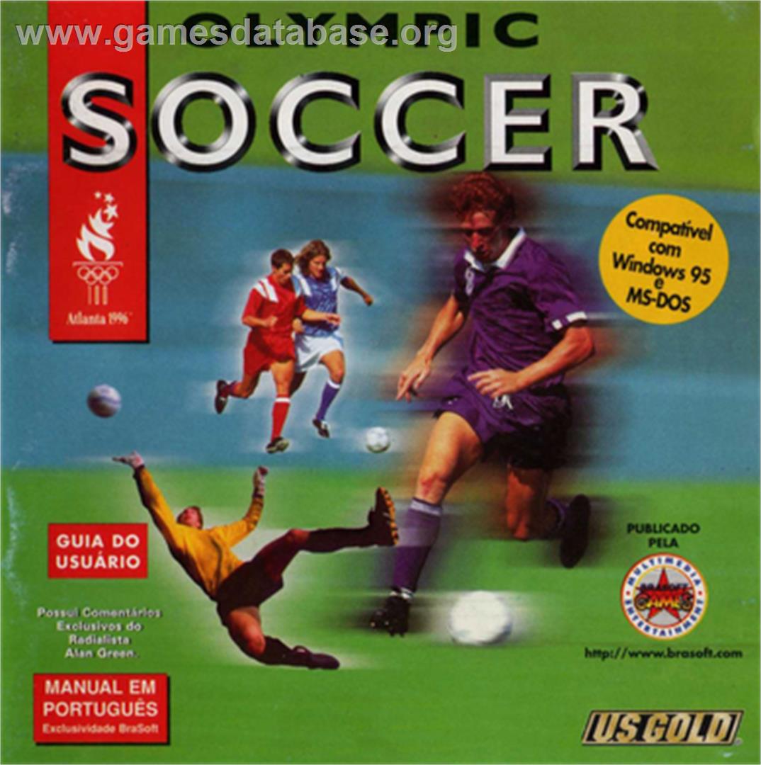 Olympic Soccer - Microsoft DOS - Artwork - Box