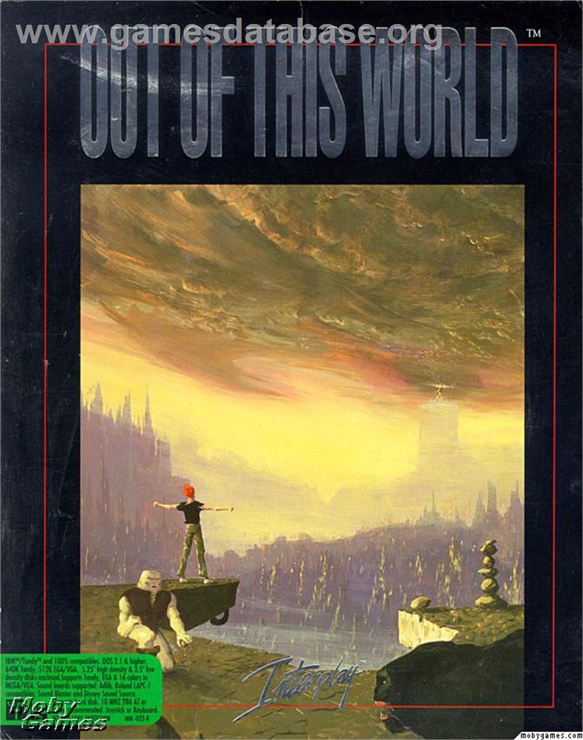 Out of This World - Microsoft DOS - Artwork - Box