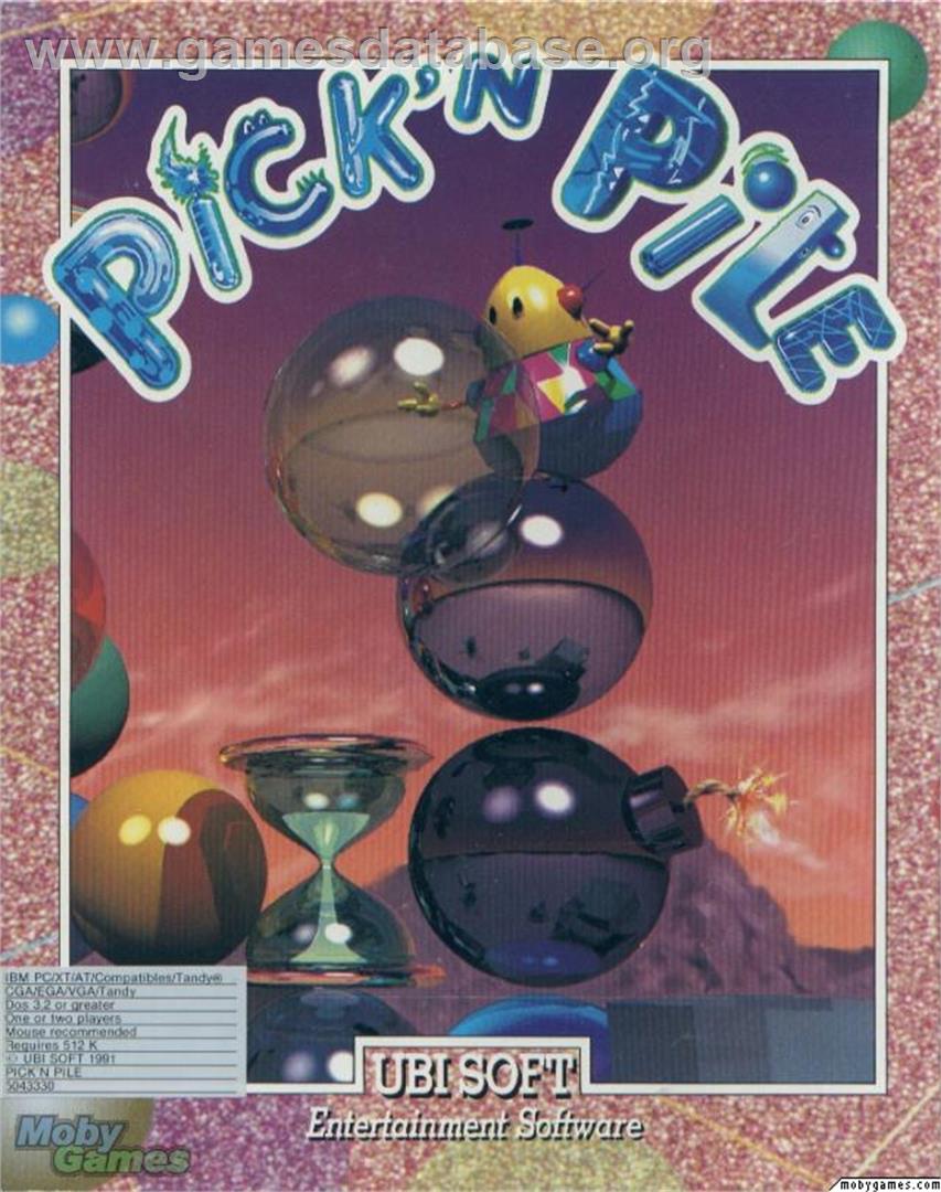 Pick 'n Pile - Microsoft DOS - Artwork - Box