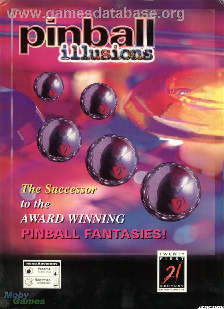 Pinball Illusions - Microsoft DOS - Artwork - Box