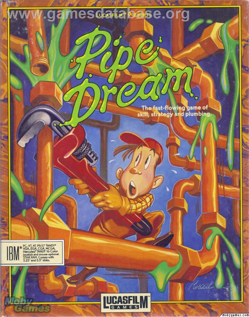 Pipe Dream - Microsoft DOS - Artwork - Box