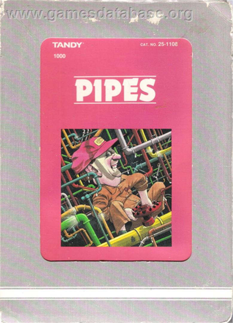 Pipes - Microsoft DOS - Artwork - Box