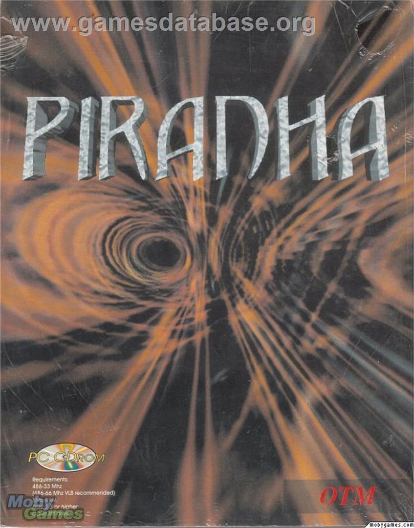 Piranha - Microsoft DOS - Artwork - Box