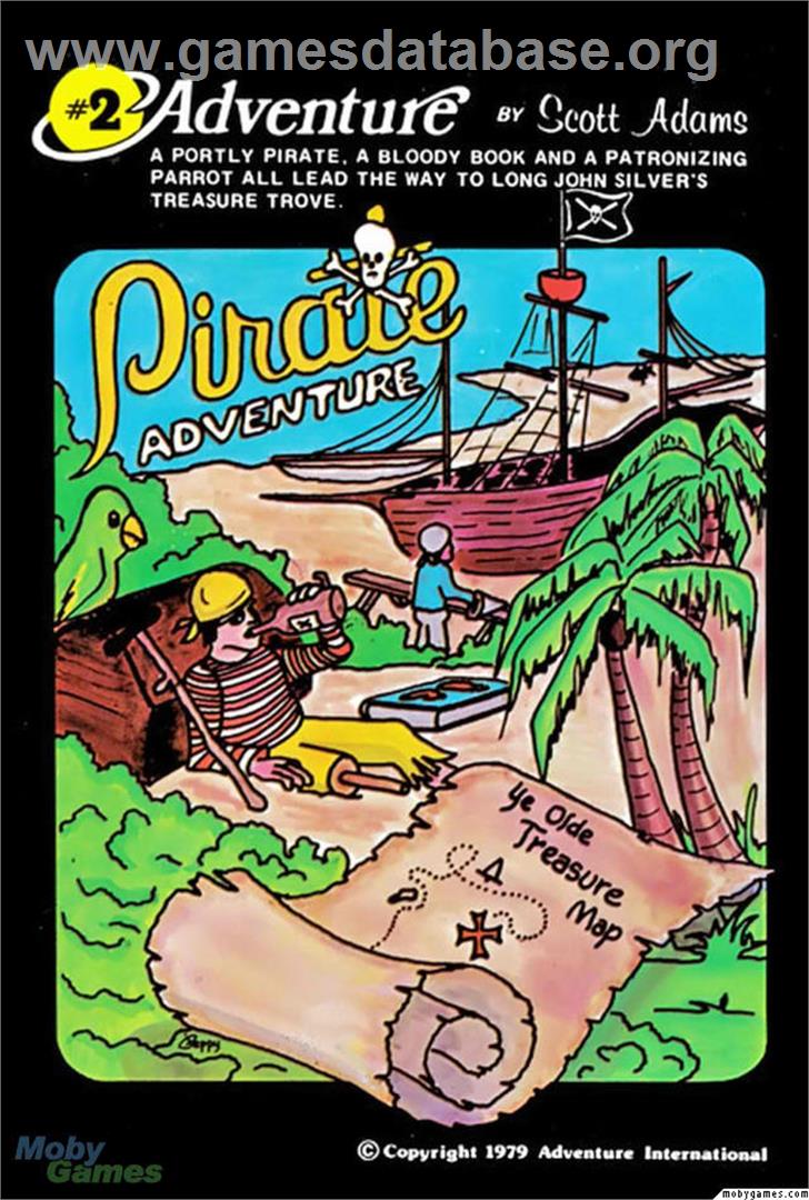 Pirate Adventure - Microsoft DOS - Artwork - Box