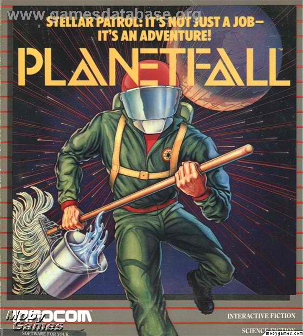 Planetfall - Microsoft DOS - Artwork - Box