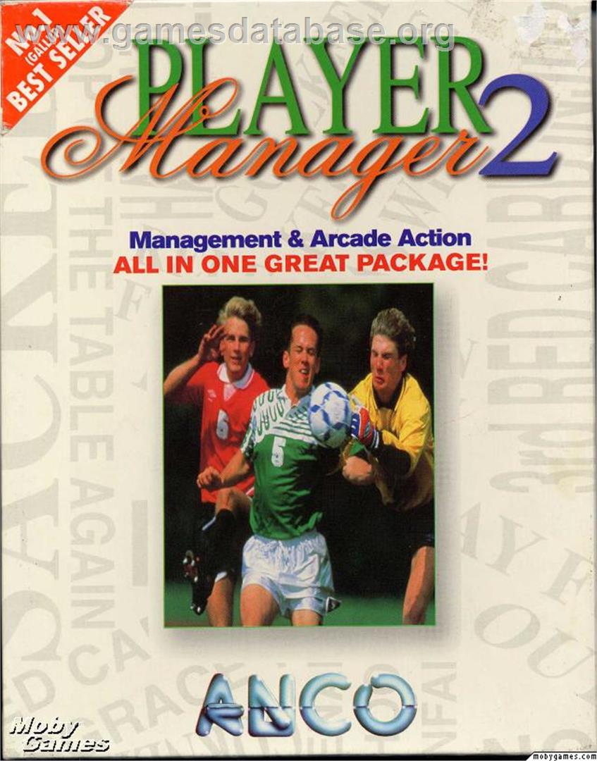 Player Manager 2 - Microsoft DOS - Artwork - Box