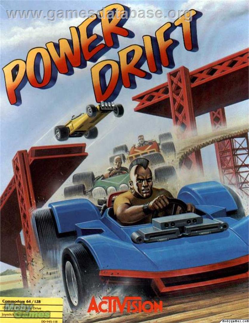 Power Drift - Microsoft DOS - Artwork - Box