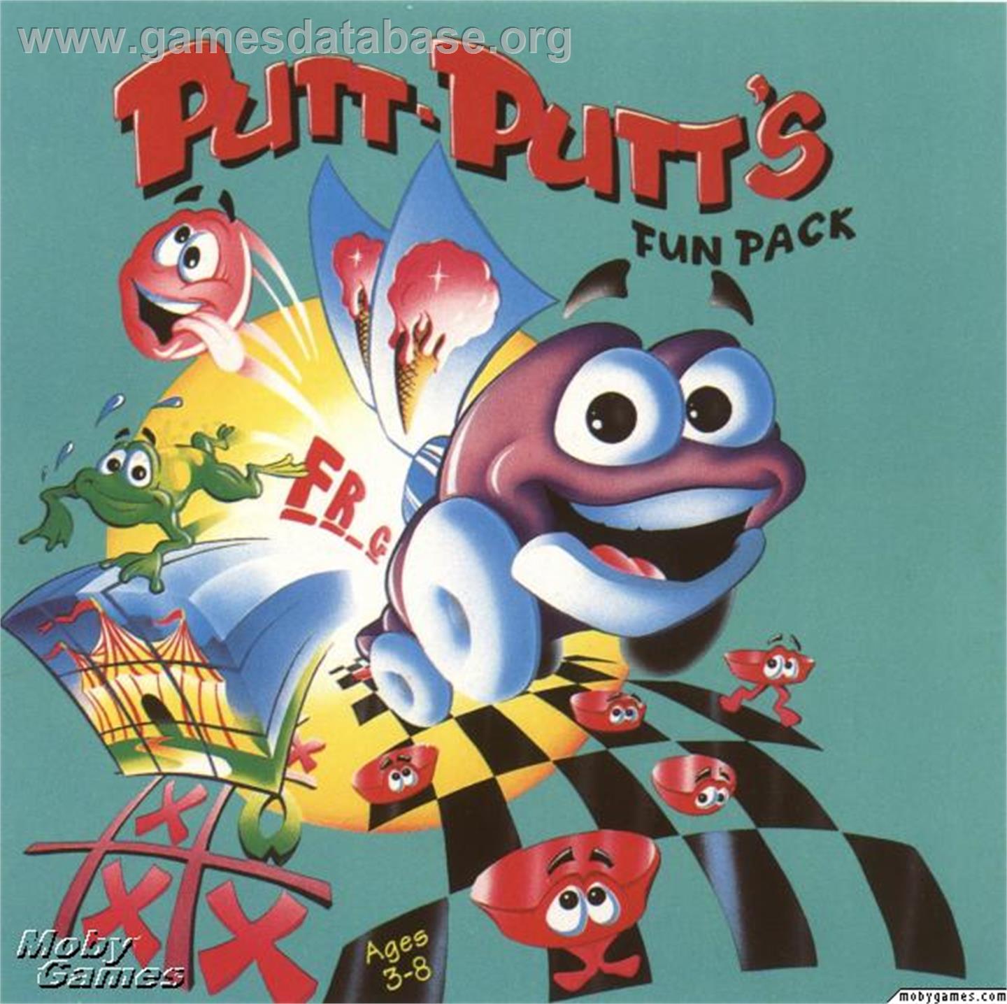 Putt-Putt's Fun Pack - Microsoft DOS - Artwork - Box