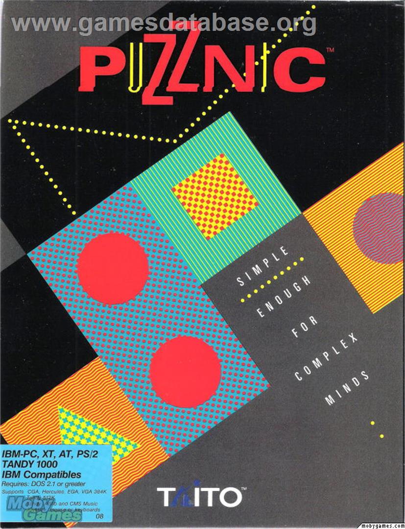 Puzznic - Microsoft DOS - Artwork - Box