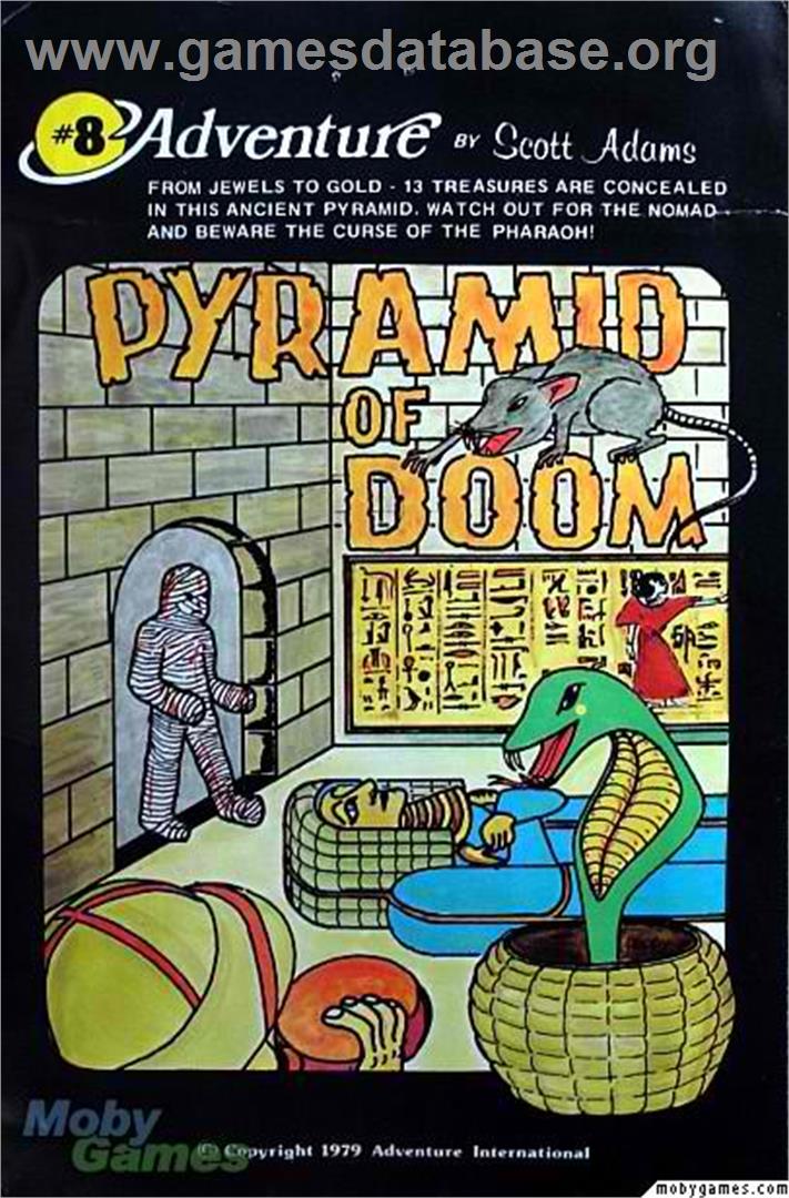 Pyramid of Doom - Microsoft DOS - Artwork - Box