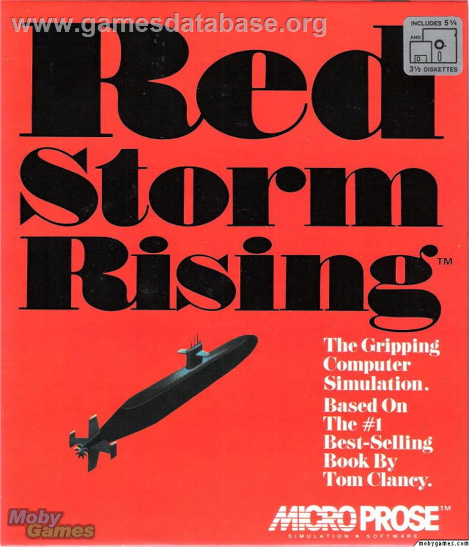 Red Storm Rising - Microsoft DOS - Artwork - Box