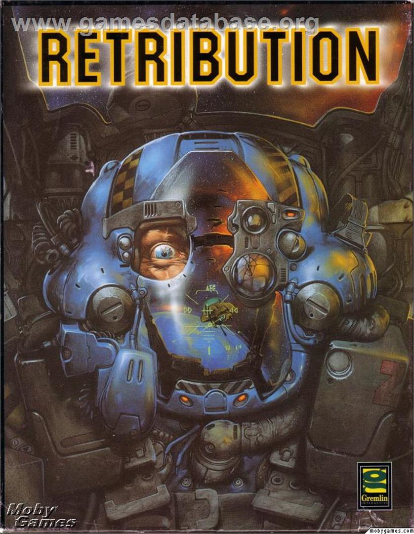 Retribution - Microsoft DOS - Artwork - Box