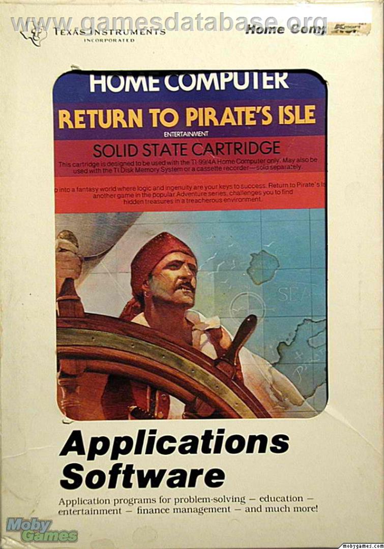Return to Pirate's Island - Microsoft DOS - Artwork - Box