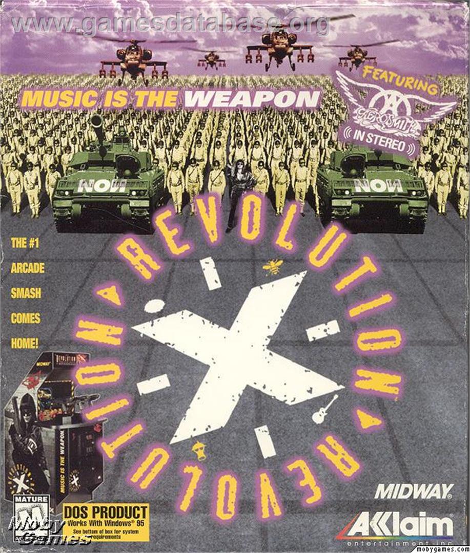 Revolution X - Microsoft DOS - Artwork - Box