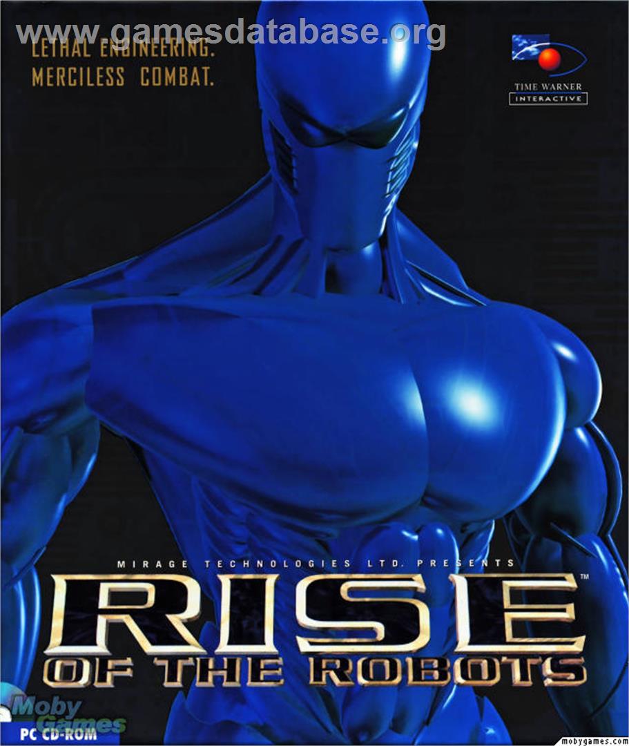 Rise of the Robots - Microsoft DOS - Artwork - Box