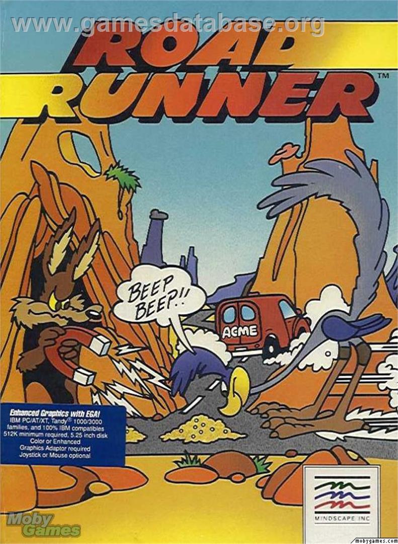 Road Runner - Microsoft DOS - Artwork - Box