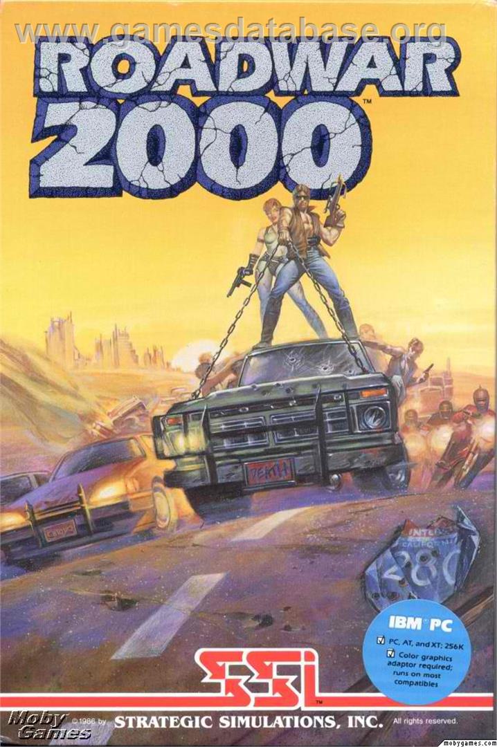 Roadwar 2000 - Microsoft DOS - Artwork - Box