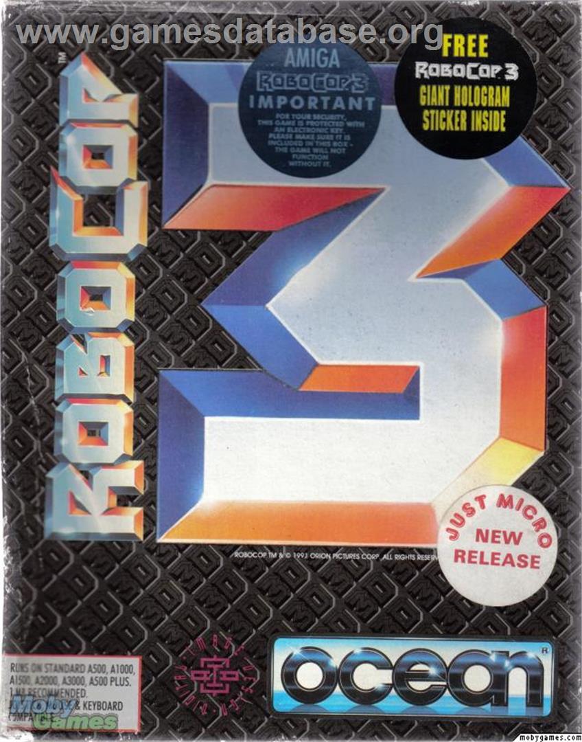 RoboCop 3 - Microsoft DOS - Artwork - Box