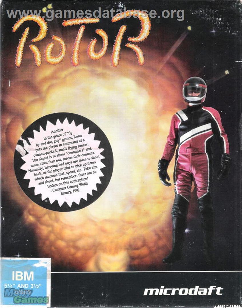Rotor - Microsoft DOS - Artwork - Box
