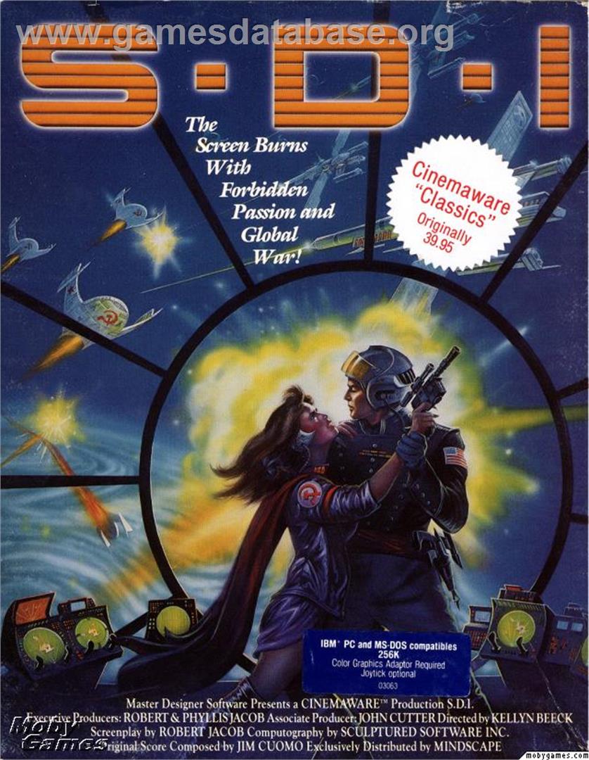 S.D.I. - Microsoft DOS - Artwork - Box