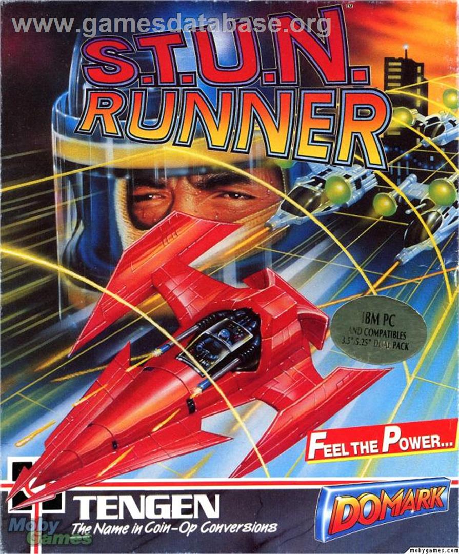 S.T.U.N. Runner - Microsoft DOS - Artwork - Box
