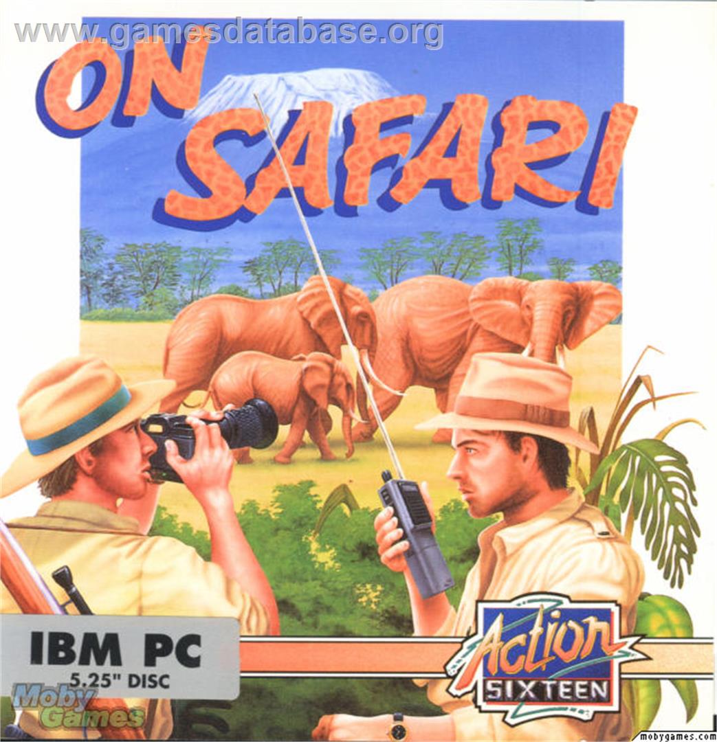 Safari Guns - Microsoft DOS - Artwork - Box