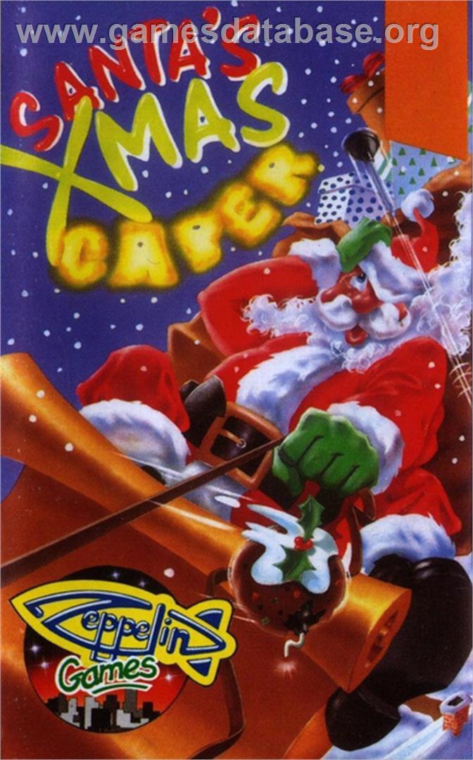 Santa's Xmas Caper - Microsoft DOS - Artwork - Box