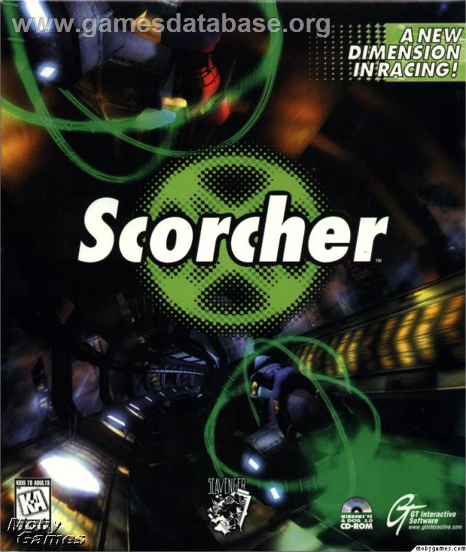 Scorcher - Microsoft DOS - Artwork - Box