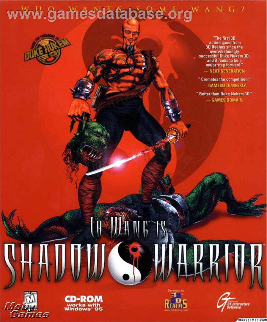 Shadow Warrior - Microsoft DOS - Artwork - Box