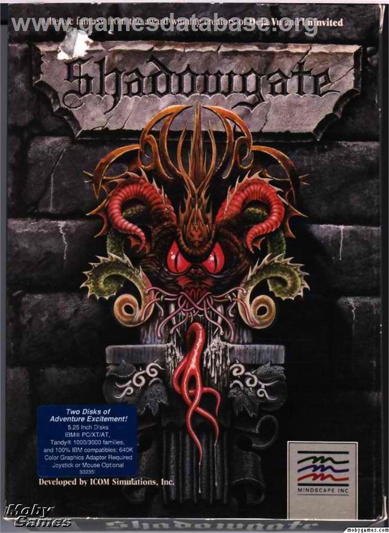 Shadowgate - Microsoft DOS - Artwork - Box