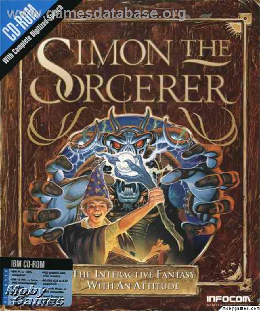 Simon the Sorcerer - Microsoft DOS - Artwork - Box