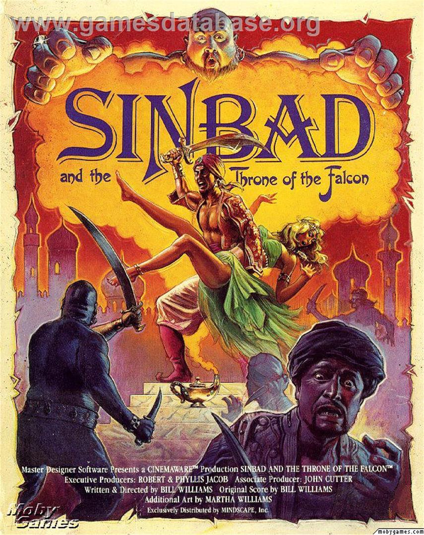 Sinbad and the Throne of the Falcon - Microsoft DOS - Artwork - Box