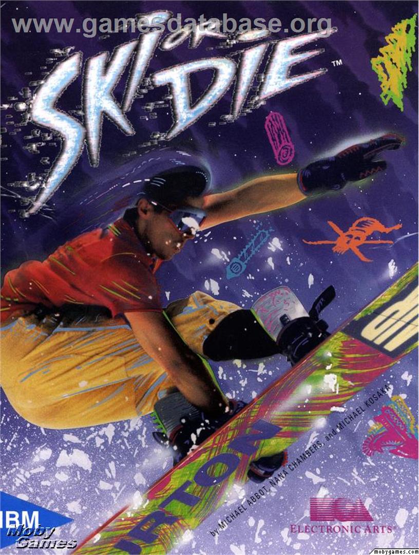 Ski or Die - Microsoft DOS - Artwork - Box