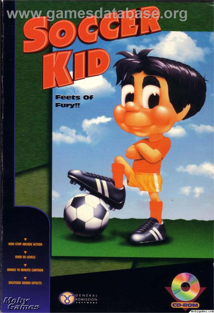 Soccer Kid - Microsoft DOS - Artwork - Box