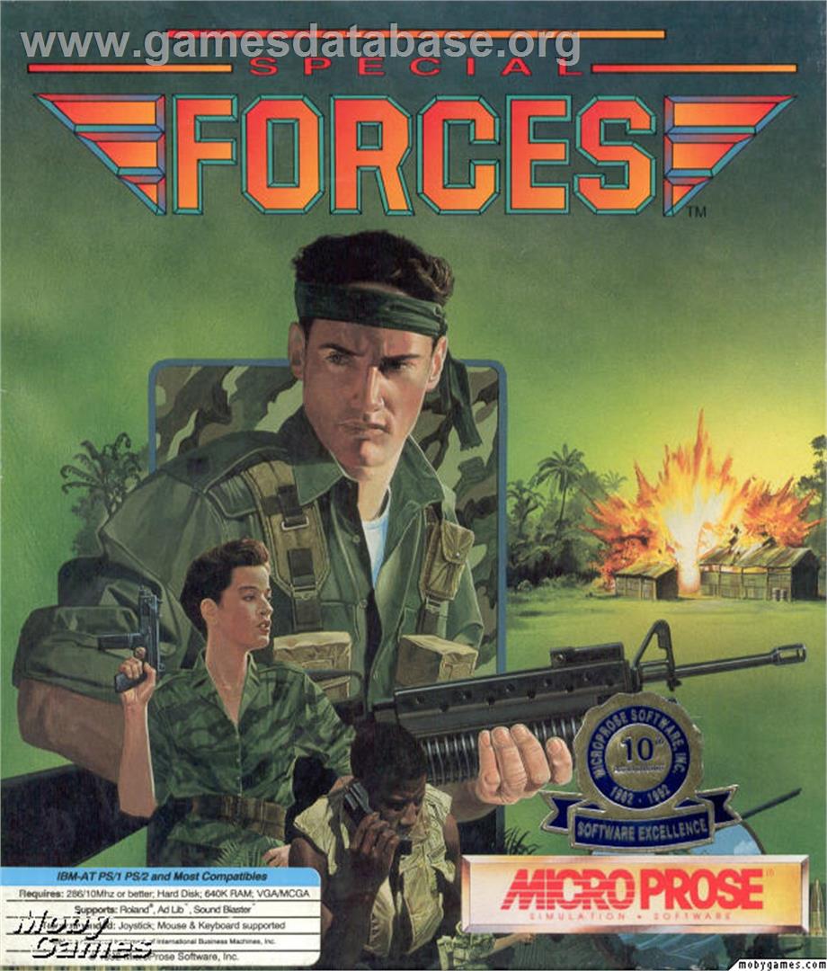 Special Forces - Microsoft DOS - Artwork - Box