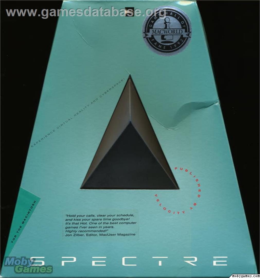Spectre - Microsoft DOS - Artwork - Box