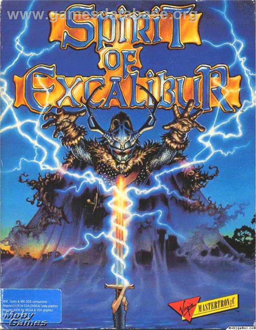 Spirit of Excalibur - Microsoft DOS - Artwork - Box