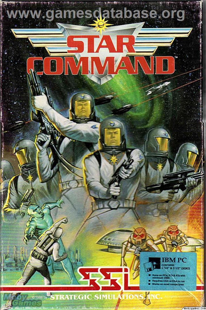 Star Command - Microsoft DOS - Artwork - Box